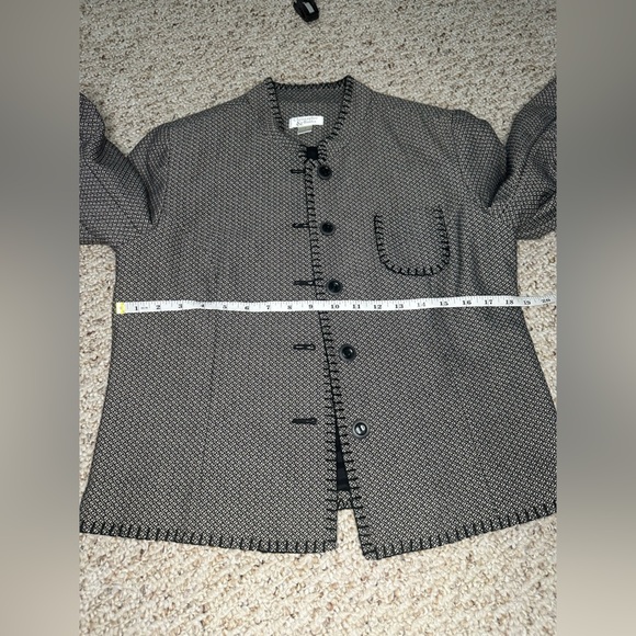 Christopher & Banks Jacket with Mandarin Collar size S - Picture 7 of 7